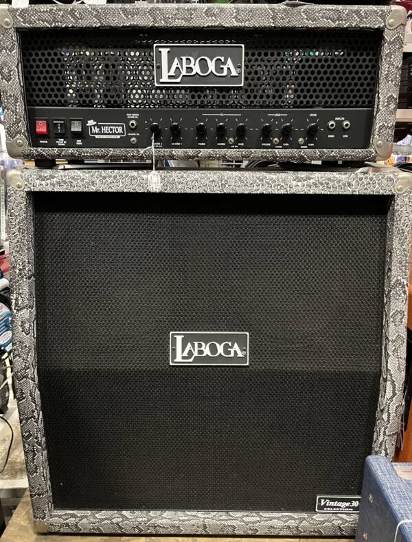 Laboga Testata Hi Gain Mr Hector + Cassa 4x12 Limited Edition