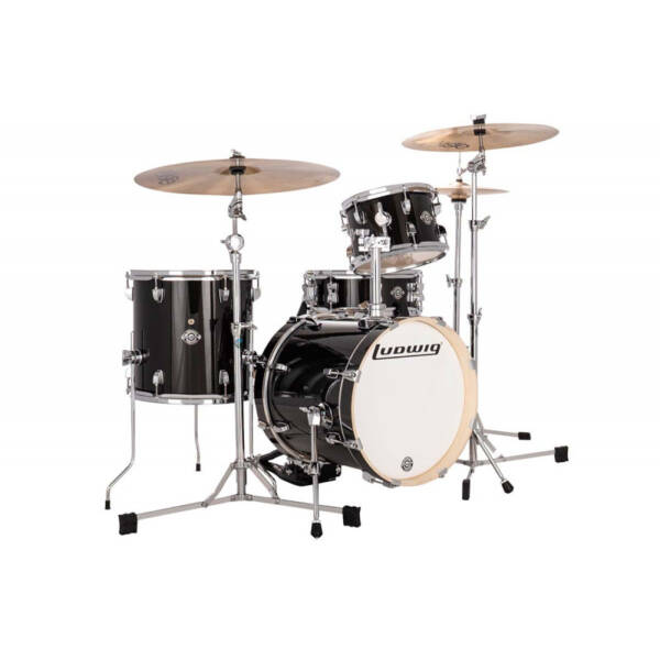 Ludwig LC2791 Breakbeats Shell-Set Black Sparkle