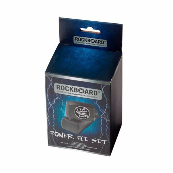Rockboard By Warwick Power Ace Set Alimentatore 1700mA con Cavi