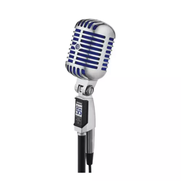SHURE Super 55 Mic Vintage per Voce