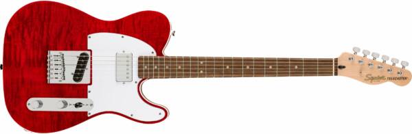 Squier Telecaster® FMT SH Serie Affinity™ Crimson Red Trasparent