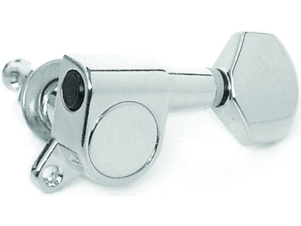 PARTS PLANET Mh Ae105 Cr - Set Meccaniche In Linea L6 Per Chitarra Elettrica - C