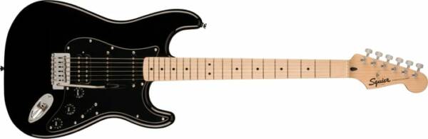 FENDER Squier Sonic Stratocaster HSS MN Black