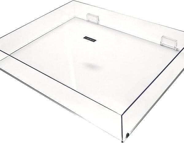 Reloop Rp-1000/2000/4000 Cover Pieghevole in Acrilico per Giradischi - Protegge da Polvere e Sporco, Trasparente.