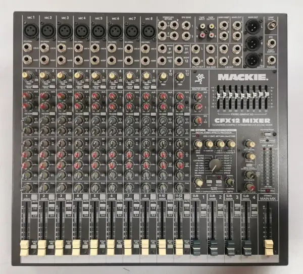 Mackie CFX12 Mixer 12 Canali con Multieffetto Digitale
