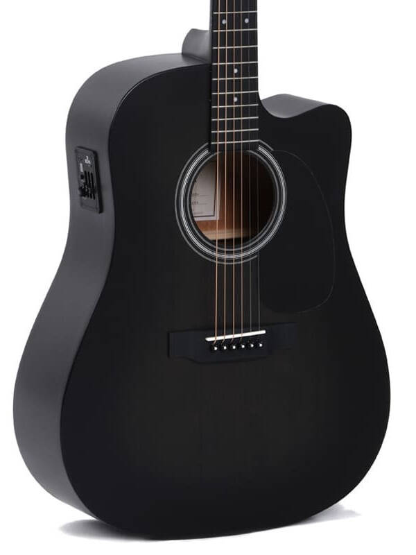 Sigma SE SIG-DMCE-BKB Dreadnought Cutaway