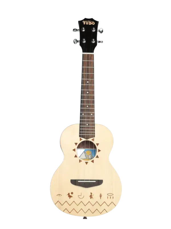 TODO Ukulele Concerto UTD-85C/T "The Nile" Top in Abete Massello + bag